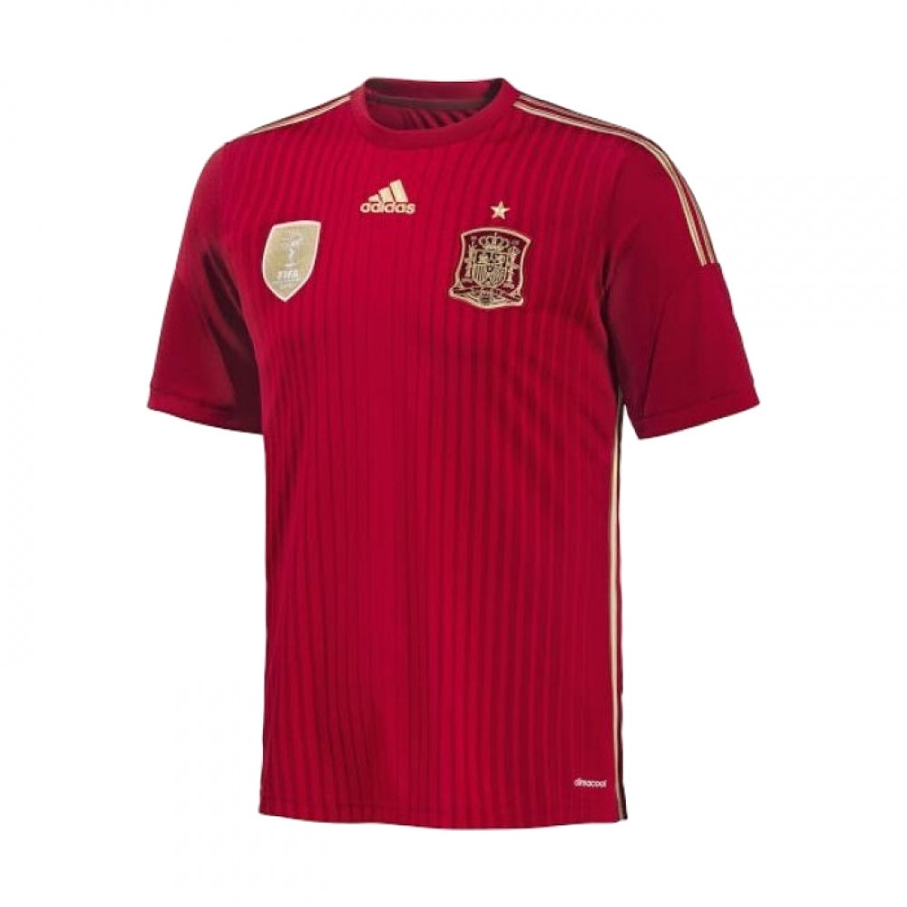Spain 2015-16 Home Shirt (Excellent)_0