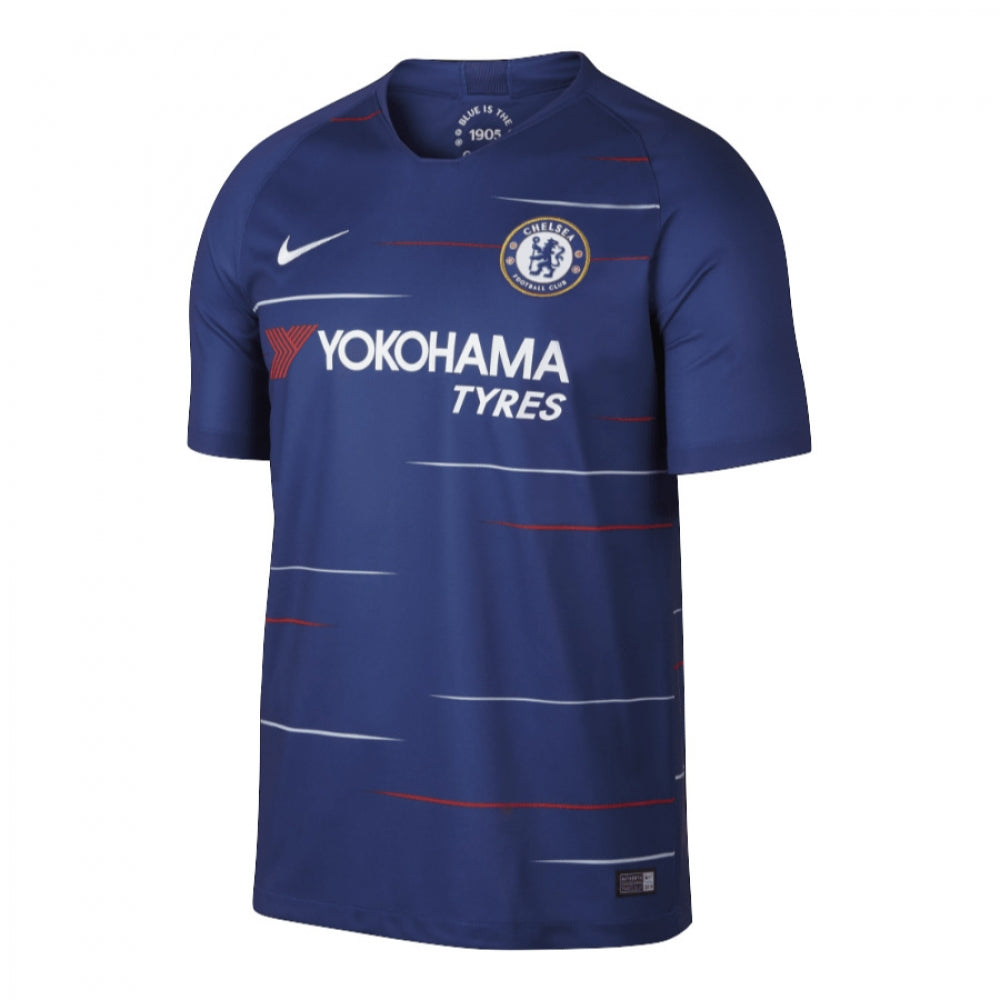 Chelsea 2018-19 Home Shirt (S) (Good)_0