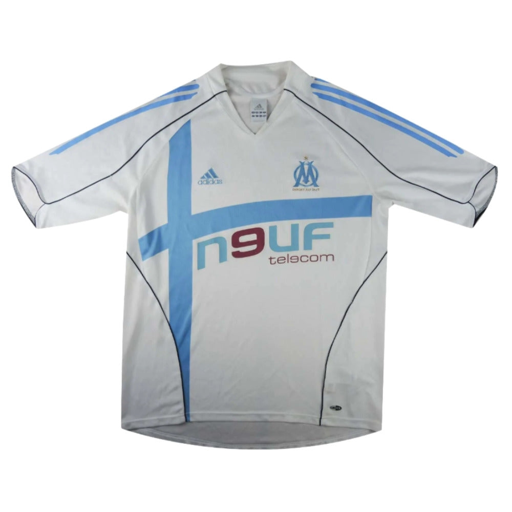Marseille 2004-05 Home Shirt ((Excellent) L)_0