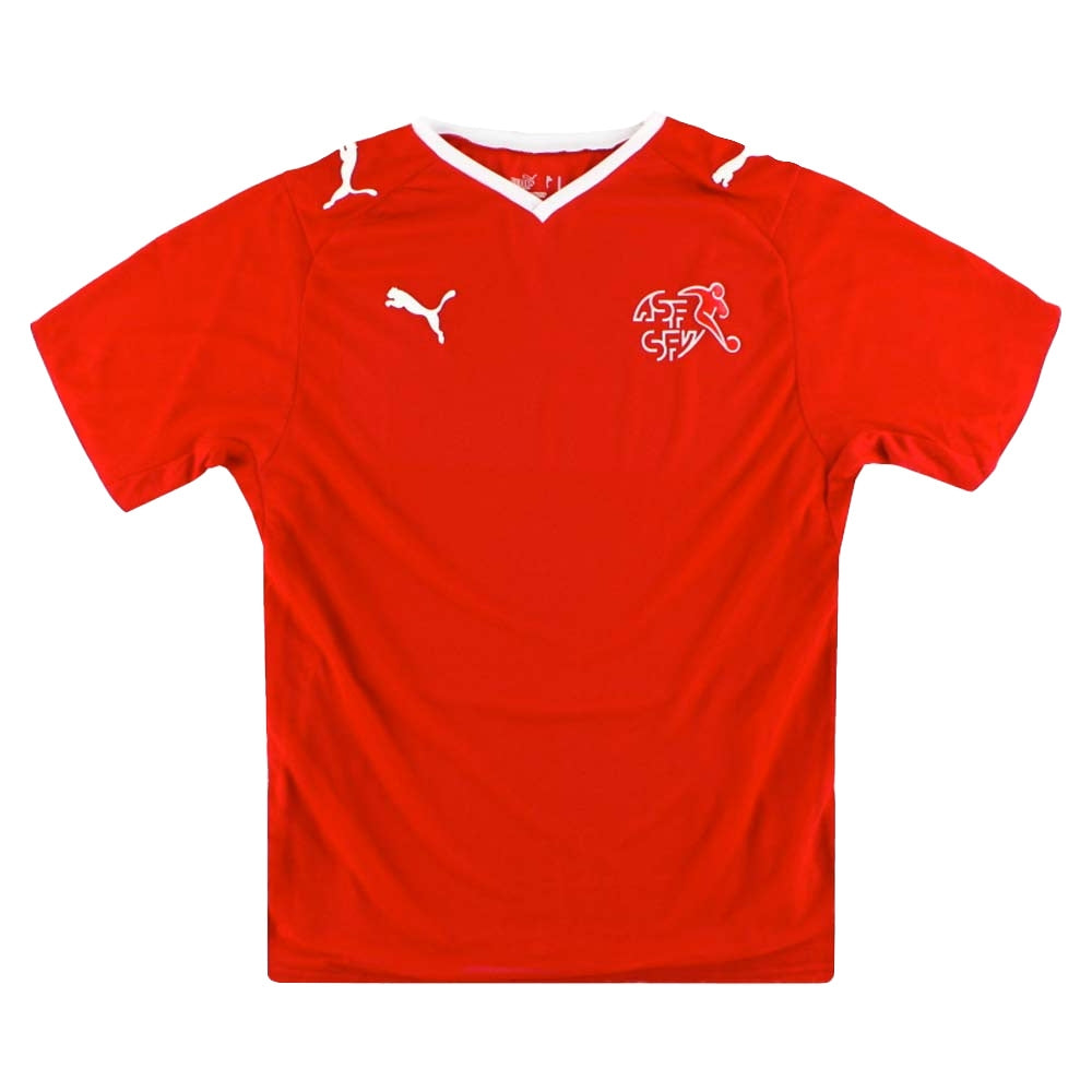 Switzerland 2008-09 Home Shirt (S) (Good)_0