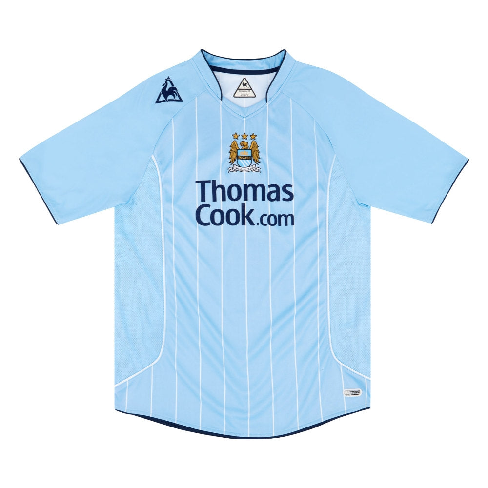 Manchester City 2007-08 Home Shirt ((Very Good) XL)_0