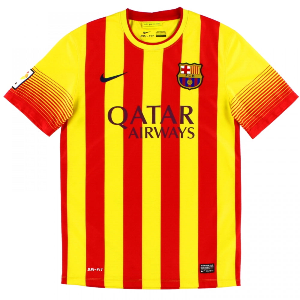 Barcelona 2013-14 Away Shirt (S) (Excellent)_0