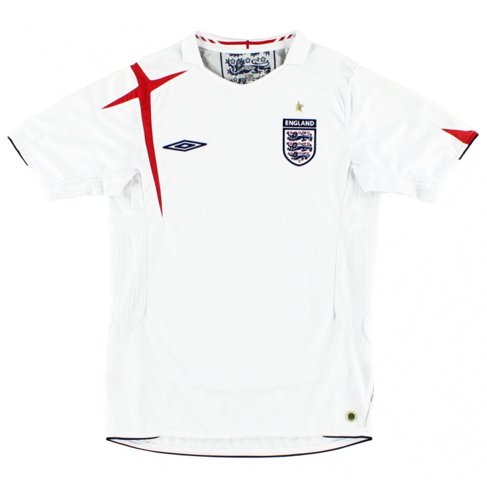 England 2006-08 Home Shirt (XL) (Excellent)_0
