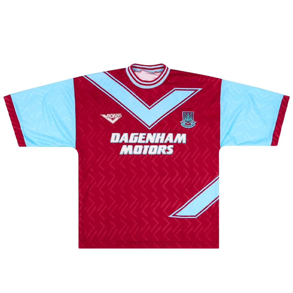 West Ham 1993-95 Home Shirt (Good)_0