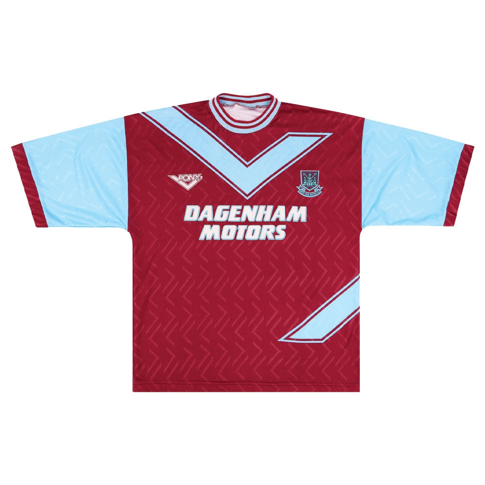 West Ham 1993-95 Home Shirt (Excellent)_0