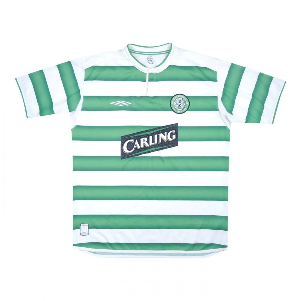 Celtic 2003-04 Home Shirt (S) (Good)_0