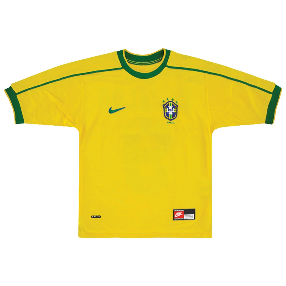Brazil 1998-00 Home Shirt (M) (Excellent)_0