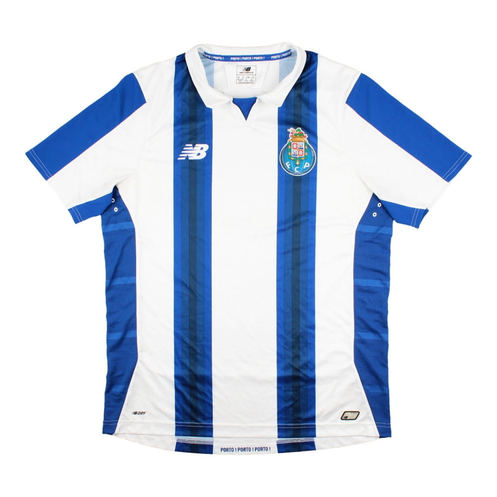 FC Porto 2016-17 Home Shirt (Sponsorless) ( ((Excellent) L)_0