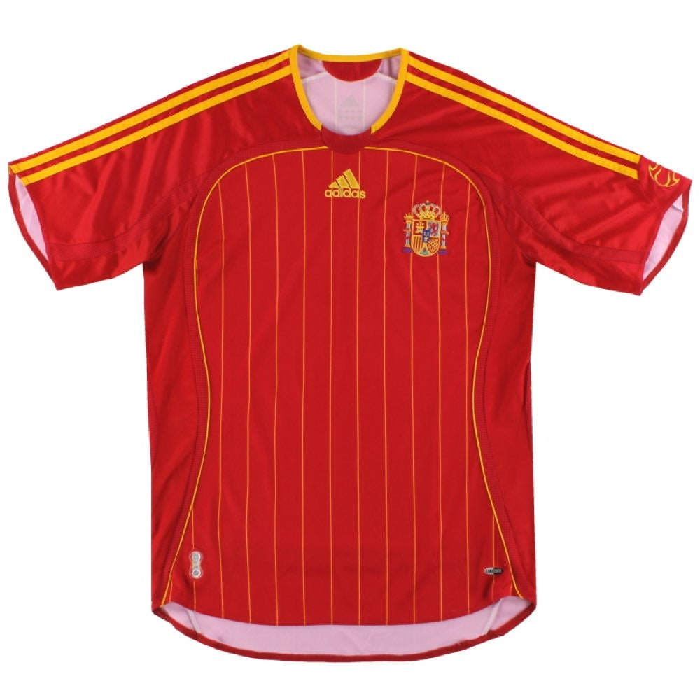 Spain 2006-08 Home Shirt (S) (Excellent)_0