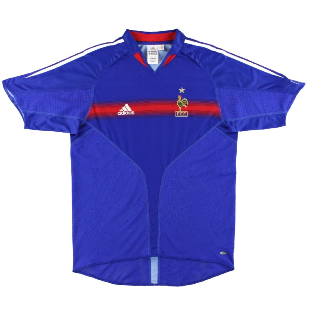 France 2004-06 Home Shirt (XL) (Excellent)_0