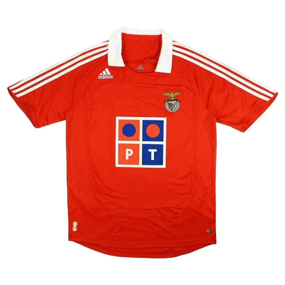 Benfica 2007-2008 Home Shirt ((Very Good) S)_0