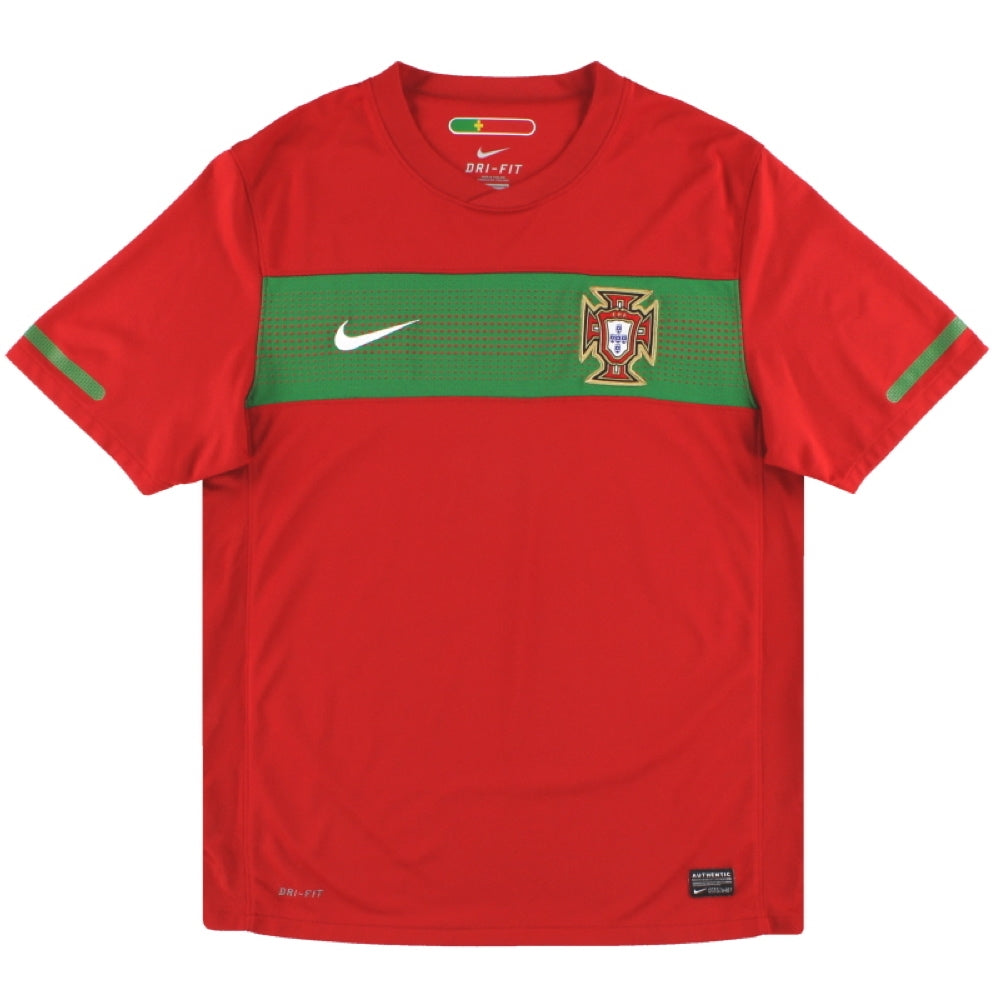 Portugal 2010-11 Home Shirt (XL) (Excellent)_0