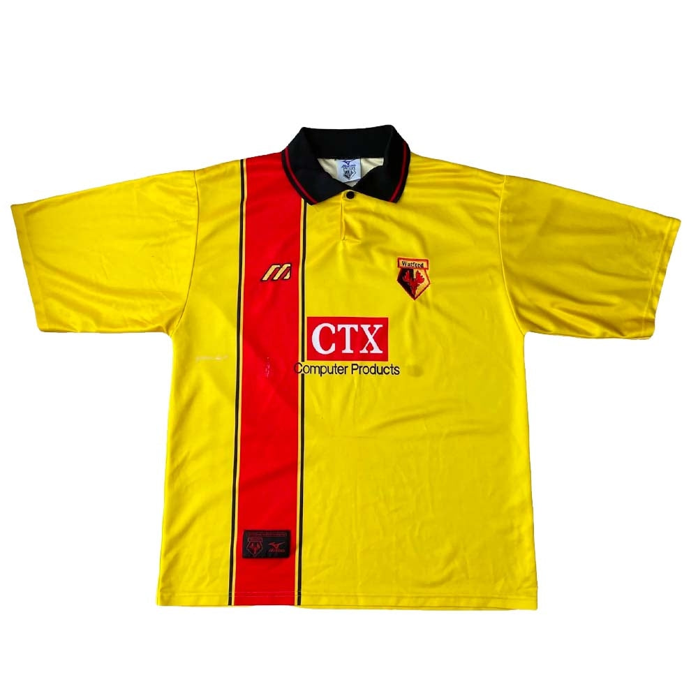 Watford 1997-98 Home Shirt (XL) (Excellent)_0