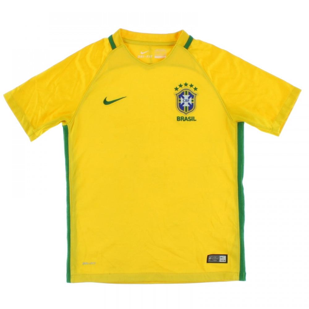 Brazil 2016-17 Home Shirt (L) (Fair)_0