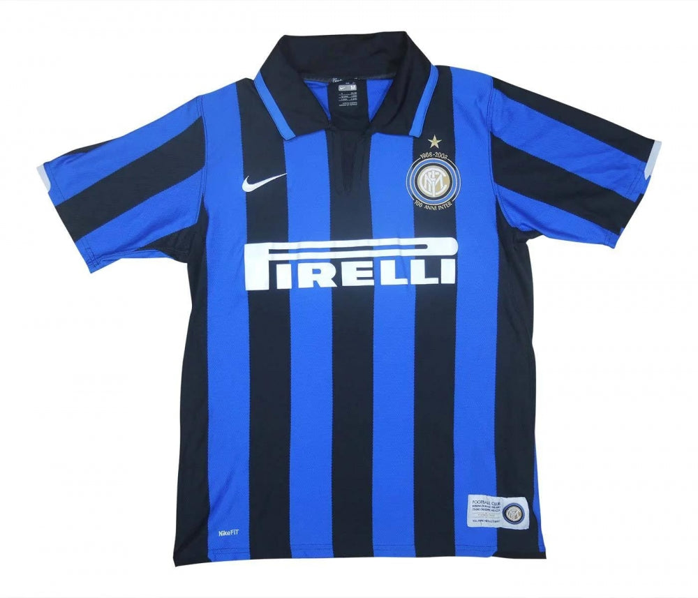 Inter Milan 2007-08 Home Shirt (Centenary) (Mint)_0