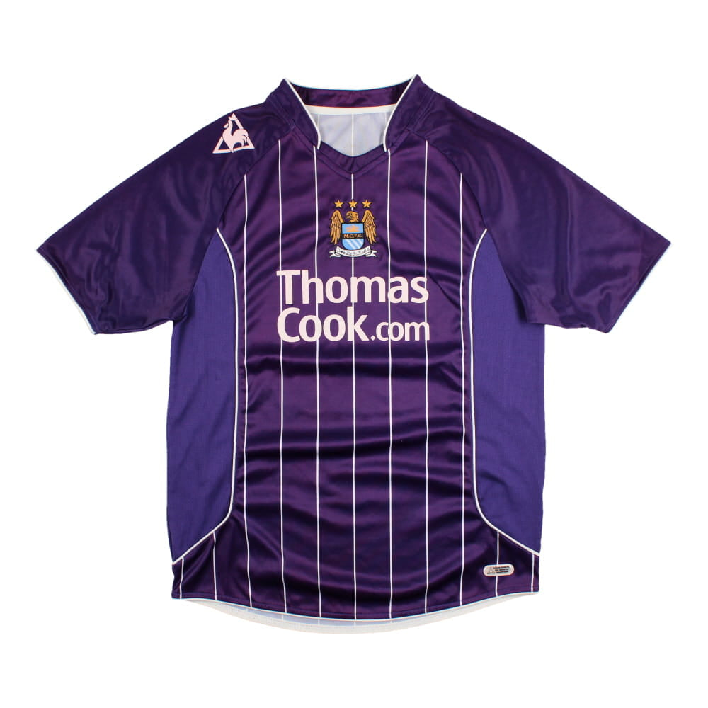 Manchester City 2007-08 Away Shirt (M) Elano #11 (Very Good)_1