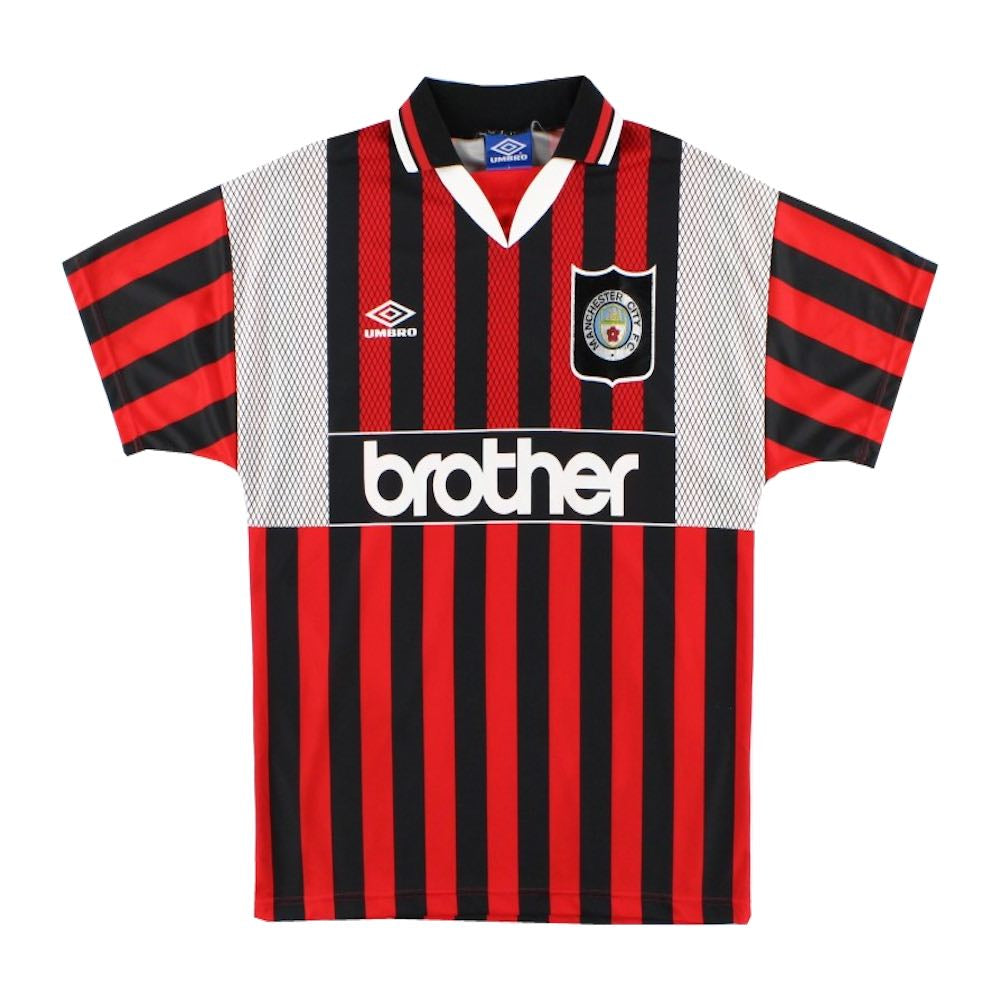 man City 1994-1996 Away Shirt (XL) (Excellent)_0