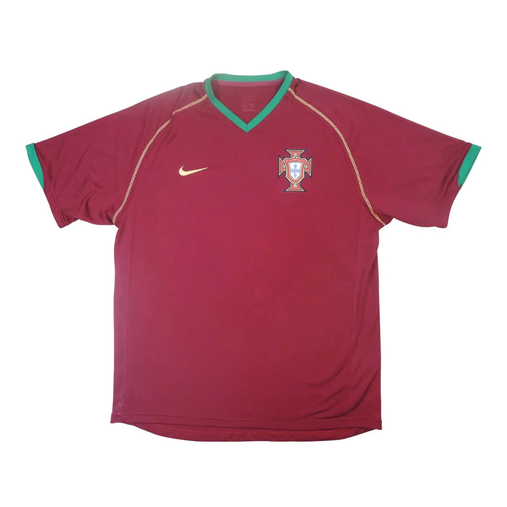 Portugal 2006-08 Home Shirt (S) (Excellent)_0