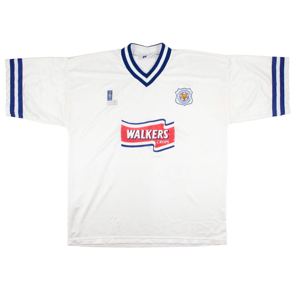 Leicester 1996-98 Away Shirt (XL) (Excellent)_0