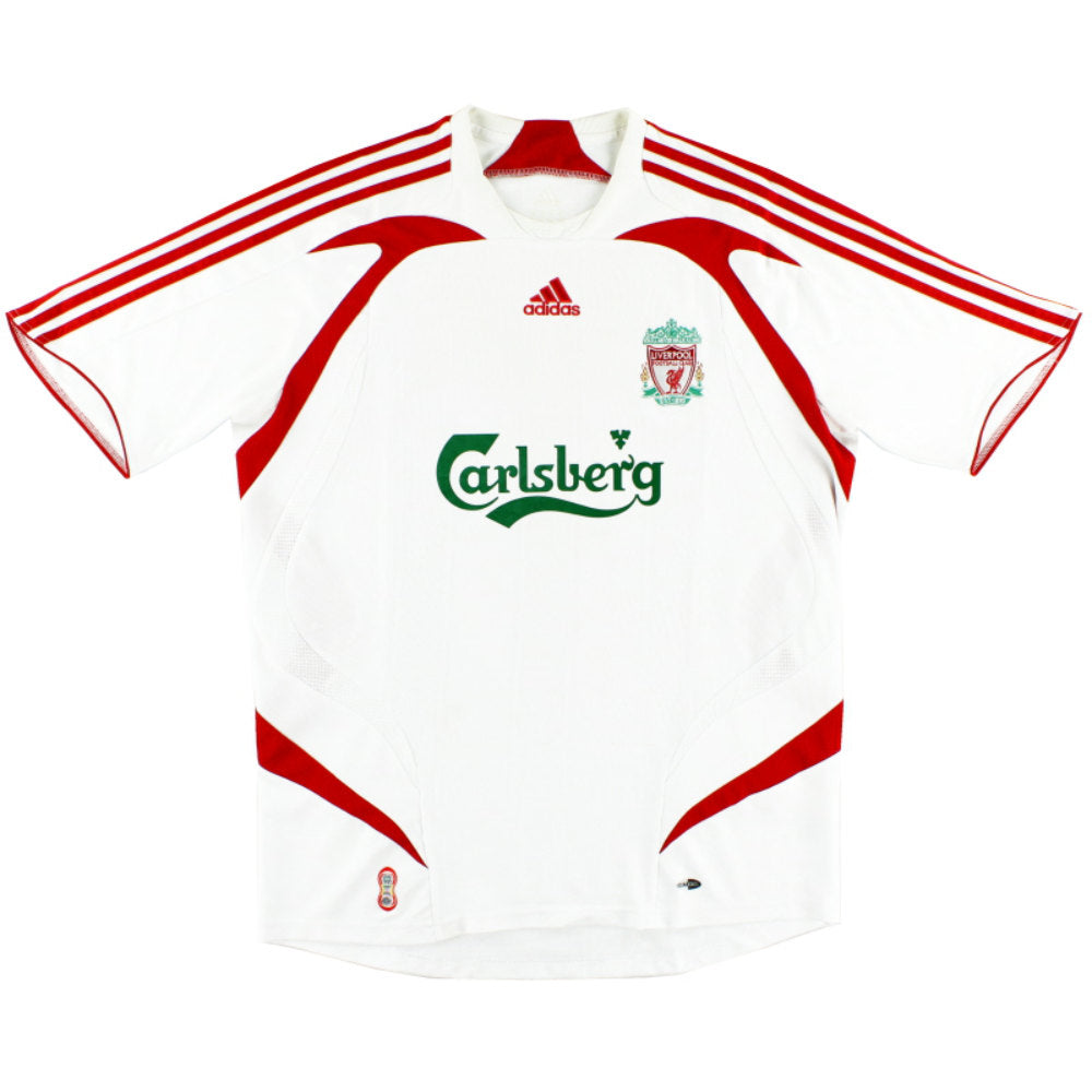 Liverpool 2007-08 Away Shirt (3XL) Gerrard #8 (Fair)_1