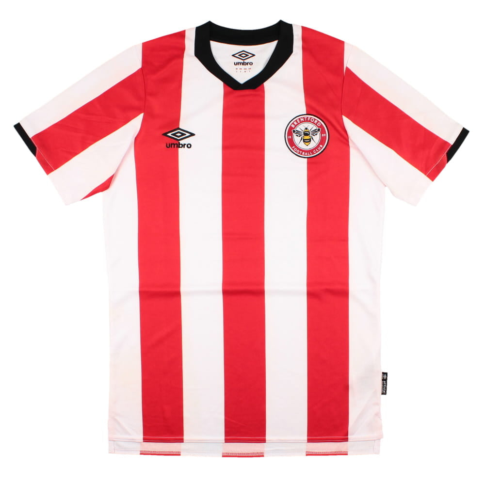 Brentford 2019-20 Home Shirt (Sponsorless) (S) (Mint)_0
