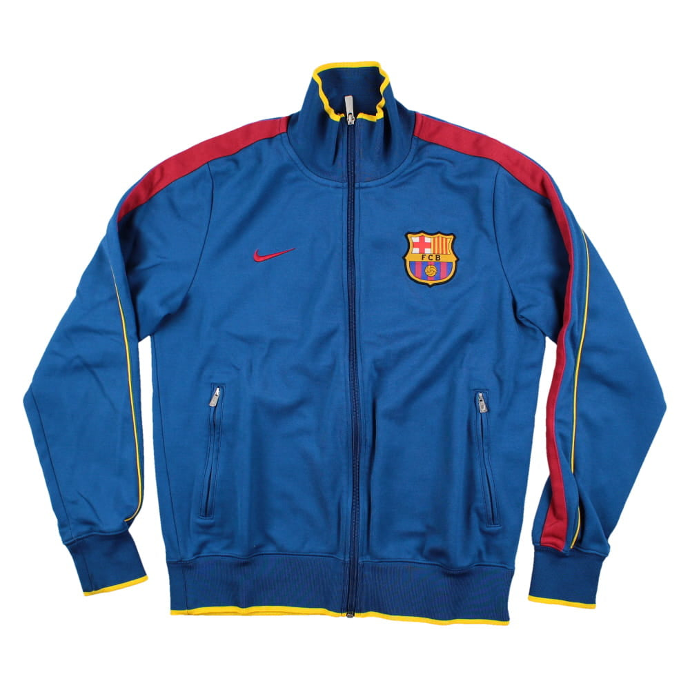 Barcelona 2012-13 Nike Tracksuit Top (M) (Excellent)_0