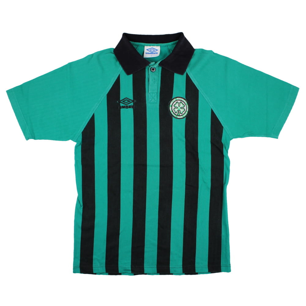 Celtic 1996-98 Umbro Polo Shirt (M) (Excellent)_0