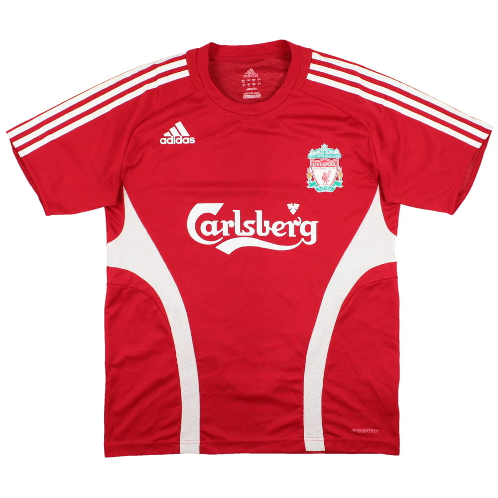 Liverpool 2009-10 Adidas Training Shirt (S) (Very Good)_0