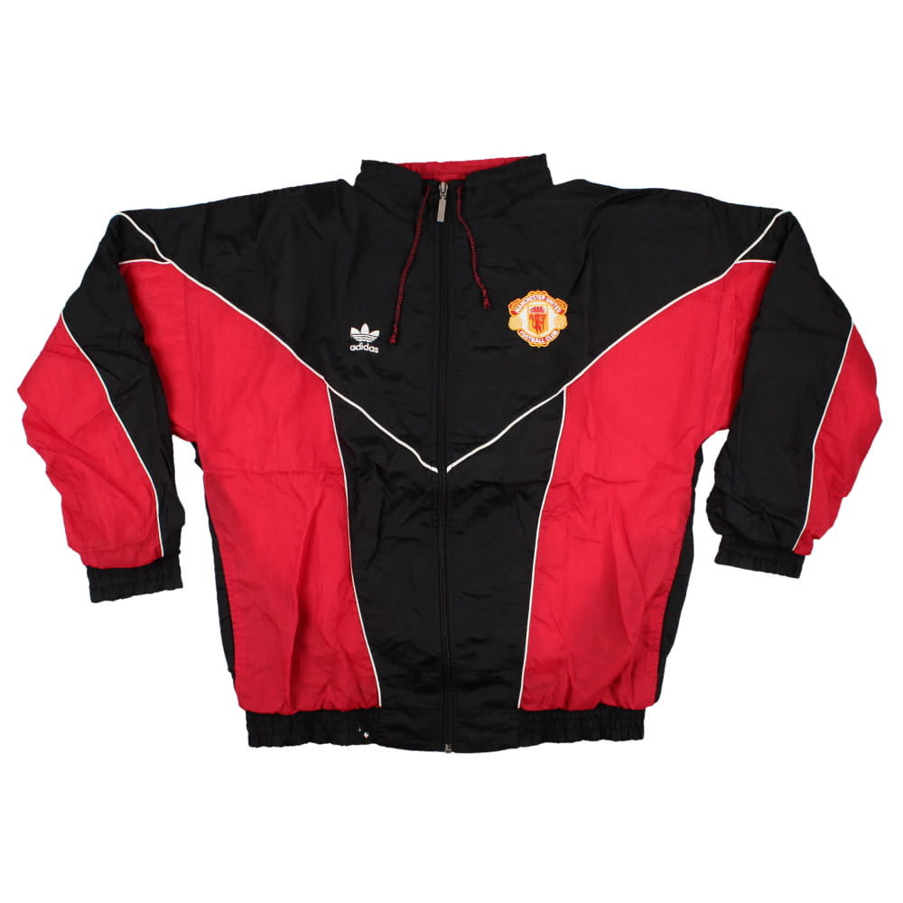 Manchester United 1988-90 Adidas Jacket (M) (Very Good)_0