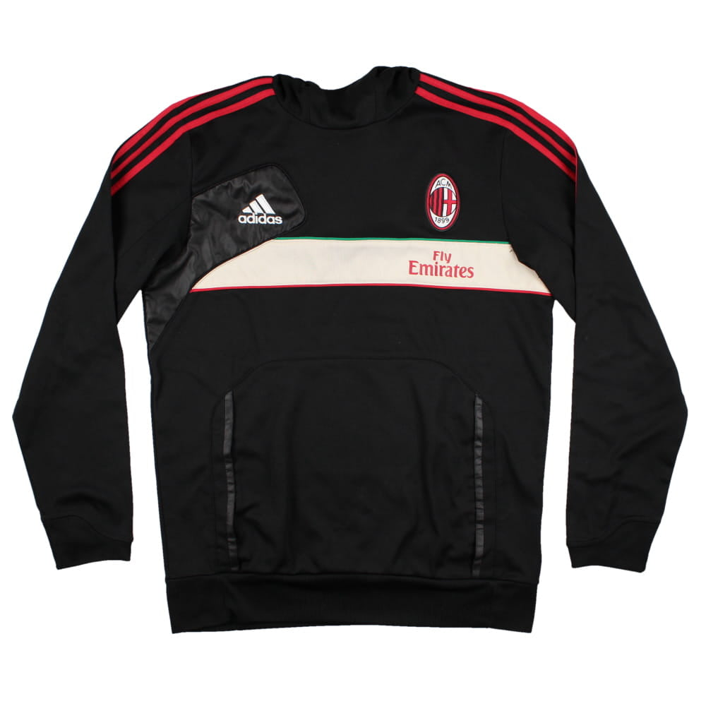 AC Milan 2012-13 Adidas Sweat Top (L) (Good)_0