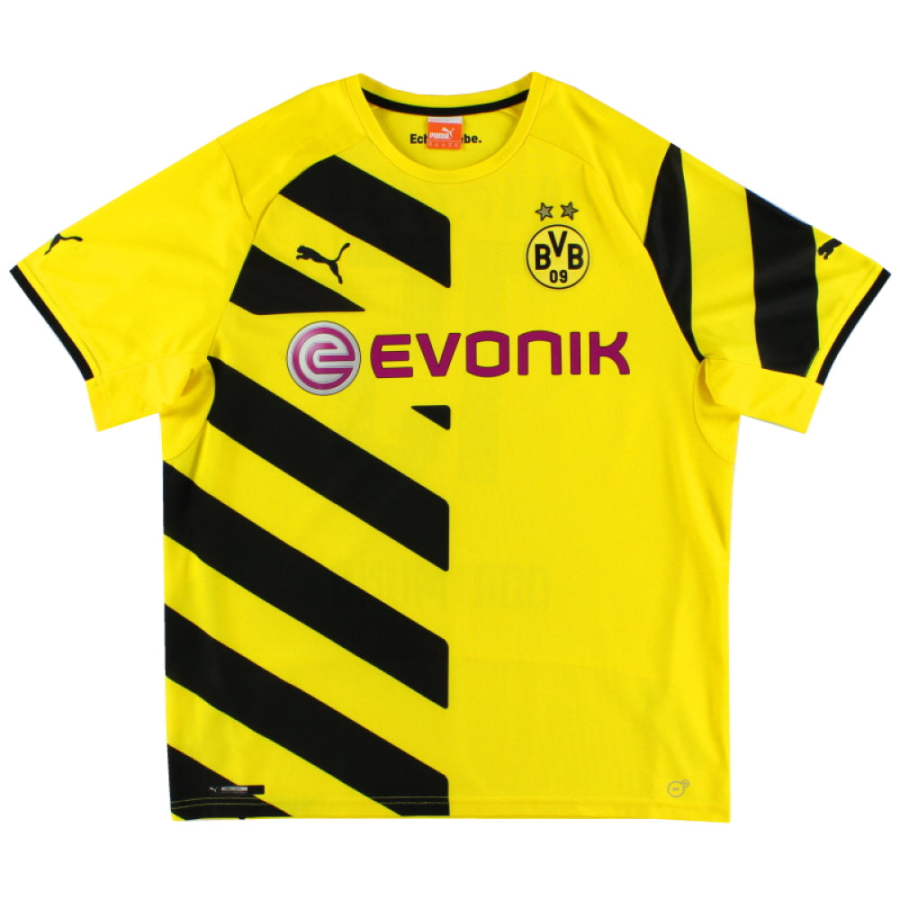 Borussia Dortmund 2014-15 Home Shirt (S) (Fair)_0