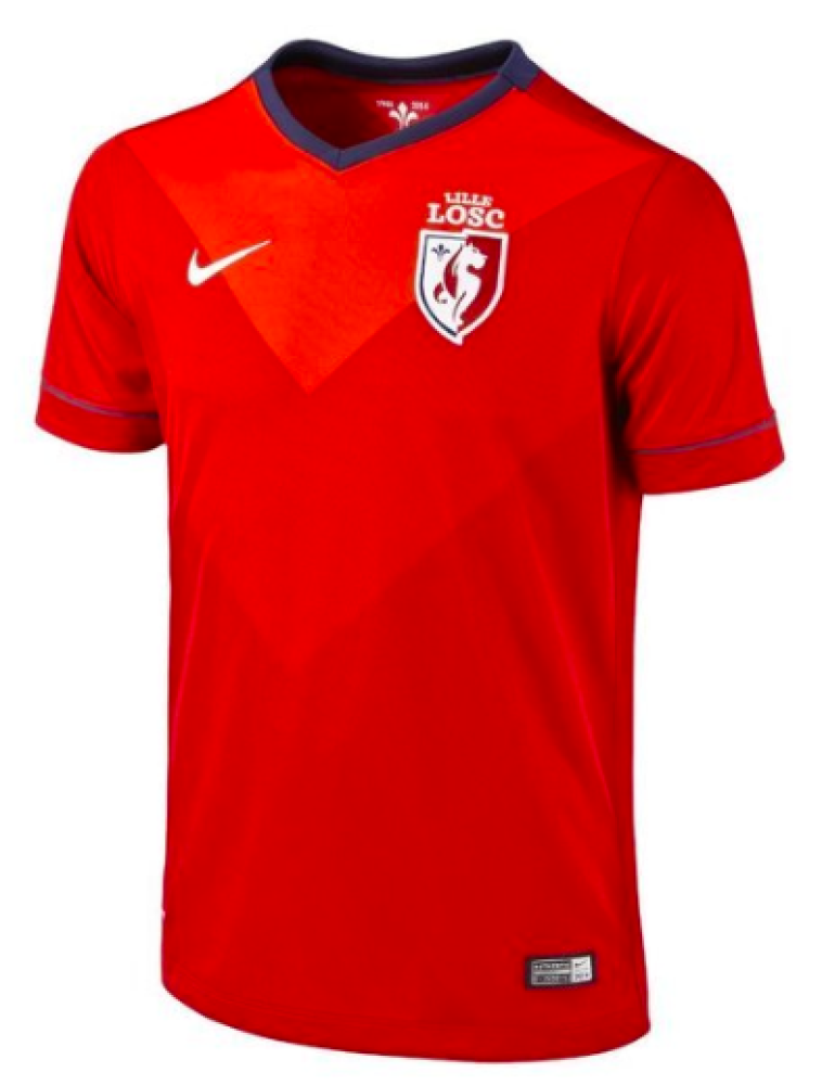 Lille 2014-15 Home Shirt (L) (Very Good)_0