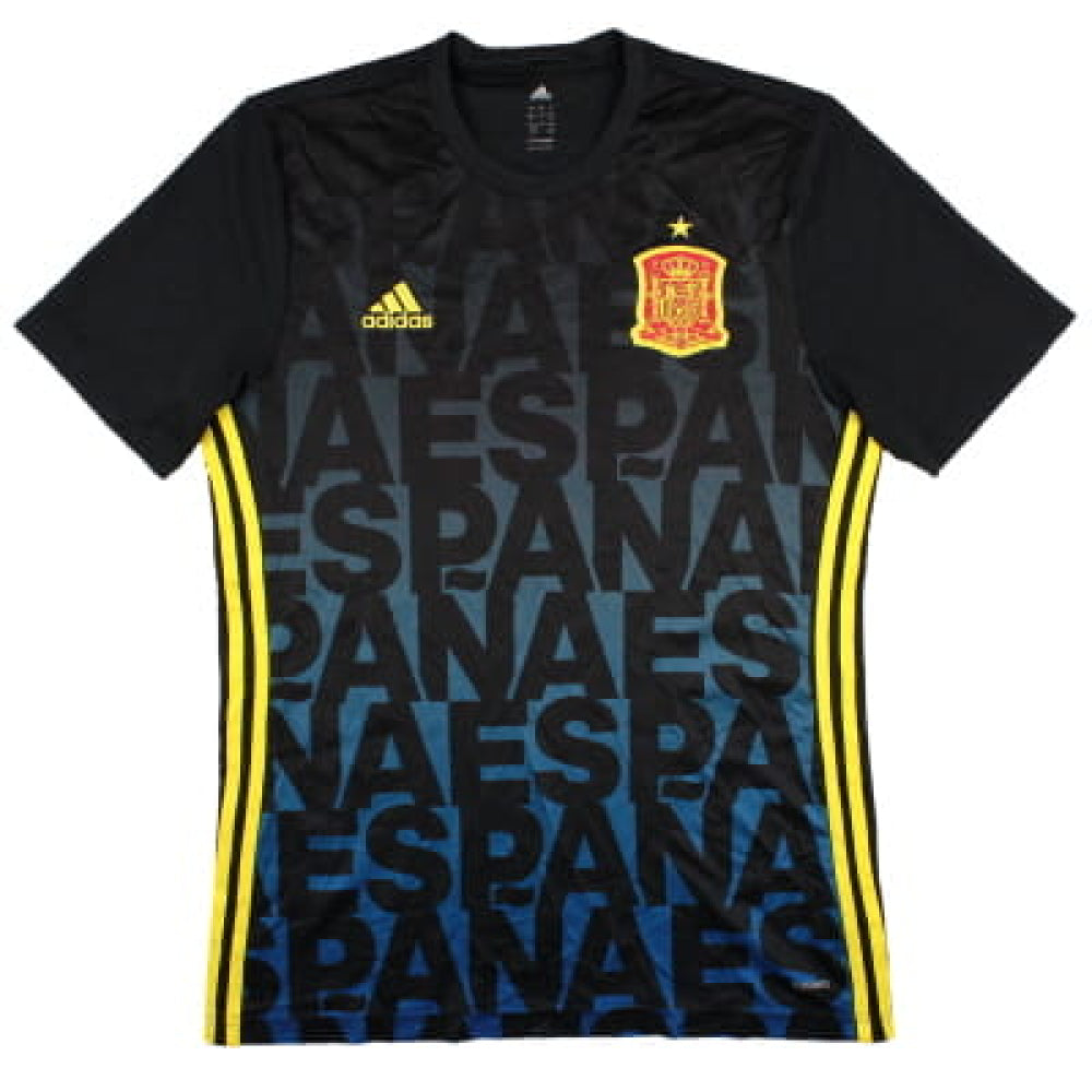 Spain 2016-17 Adidas Training Shirt (L) (Good)_0