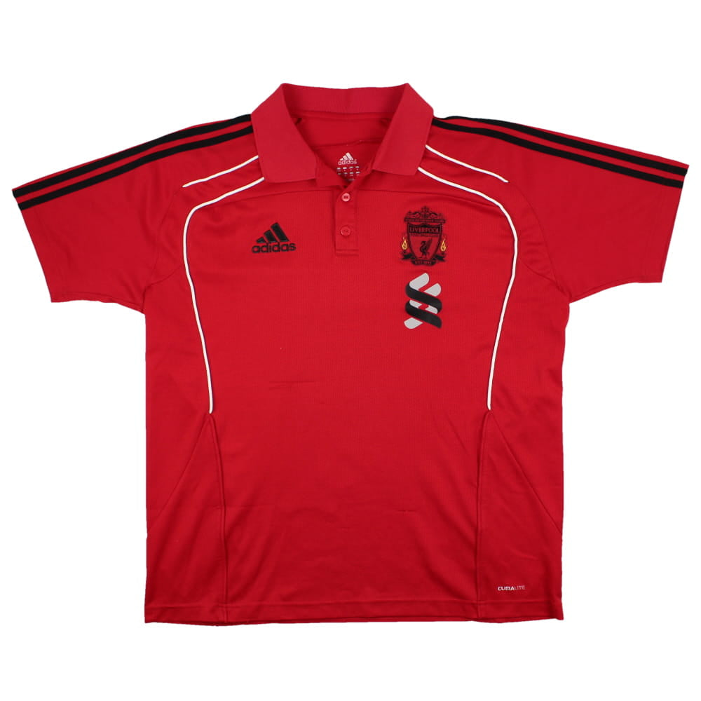 Liverpool 2010-2011 Adidas Polo Shirt (L) (Good)_0
