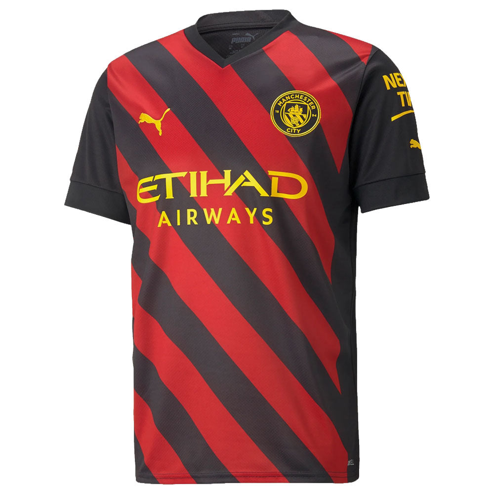 Manchester City 2022-23 Away Shirt (11-12y) De Bruyne #7 (Very Good)_1