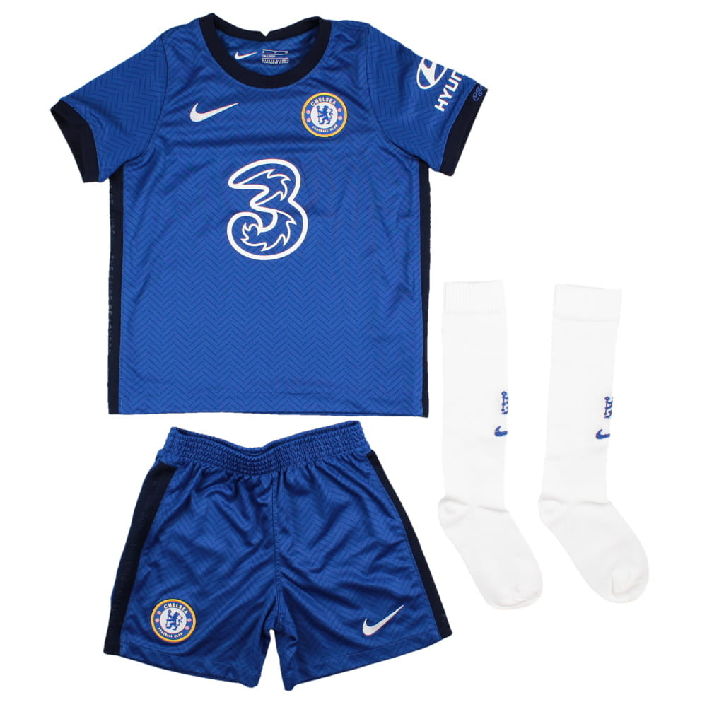 Chelsea 2020-21 Home Mini Kit (Small Boys) (Excellent)_0