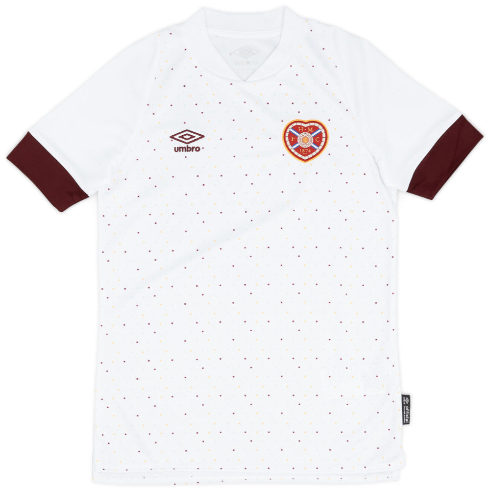 Hearts 2022-23 Away Shirt (Sponsorless) (XXL) (Very Good)_0
