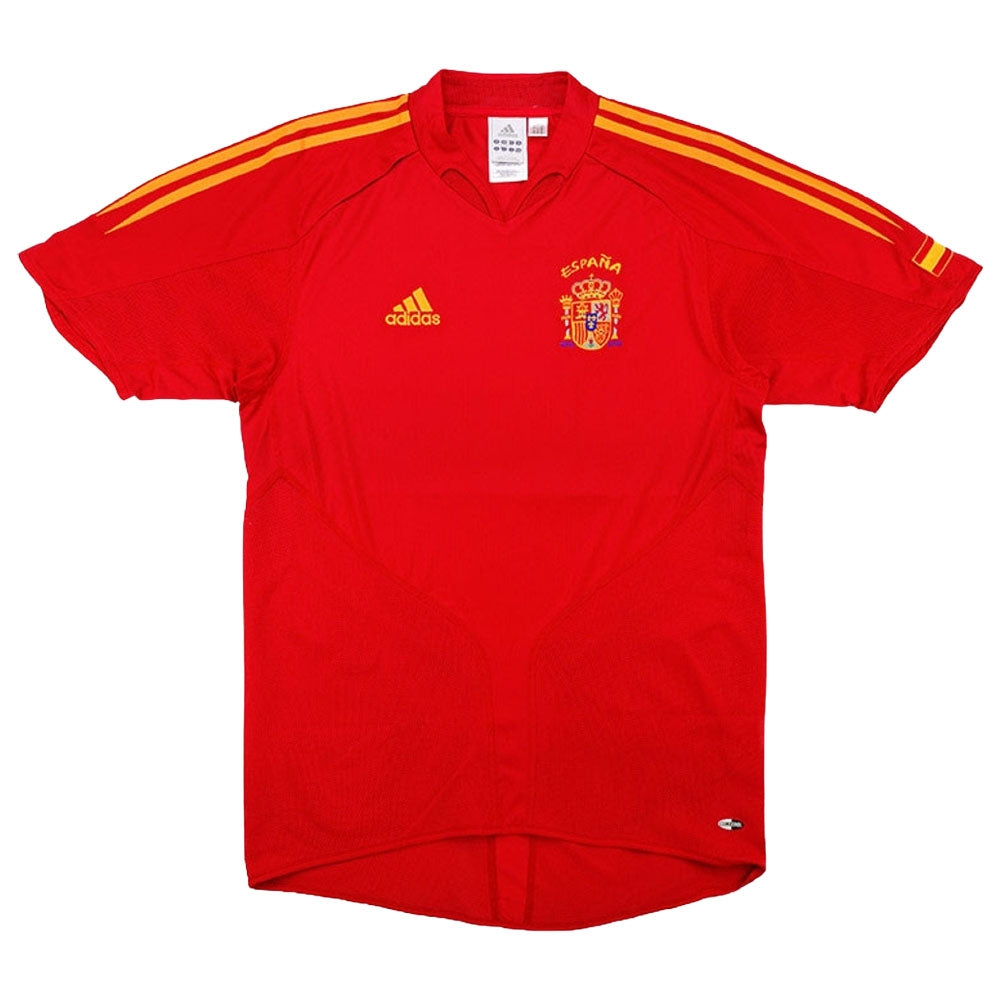 Spain 2004-06 Home Shirt (S) (Excellent)_0