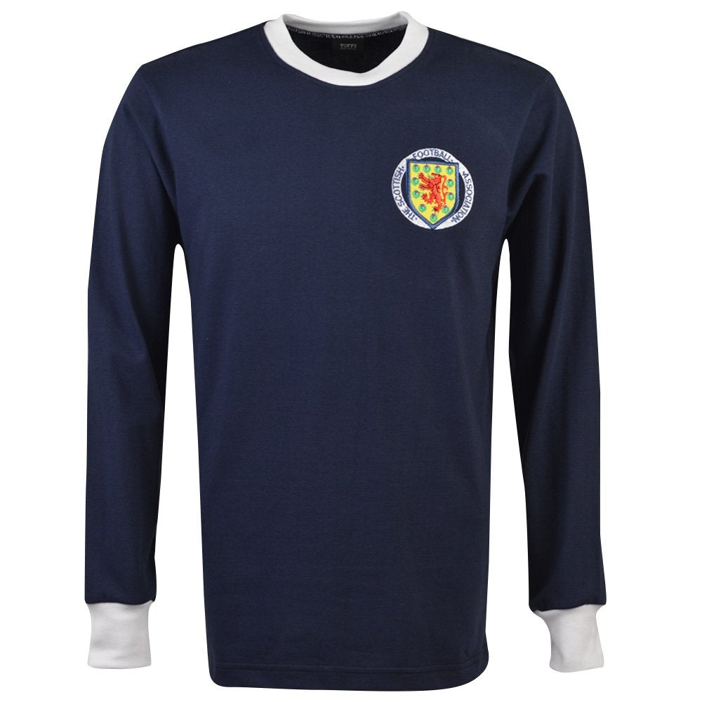 Scotland 1970s Retro Football Shirt_0
