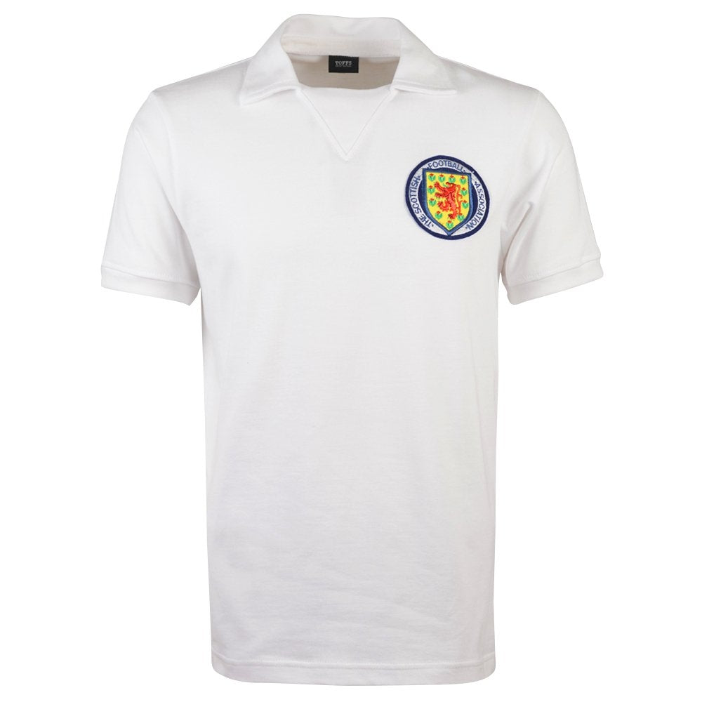 Scotland 1974 Away World Cup Retro Football Shirt_0
