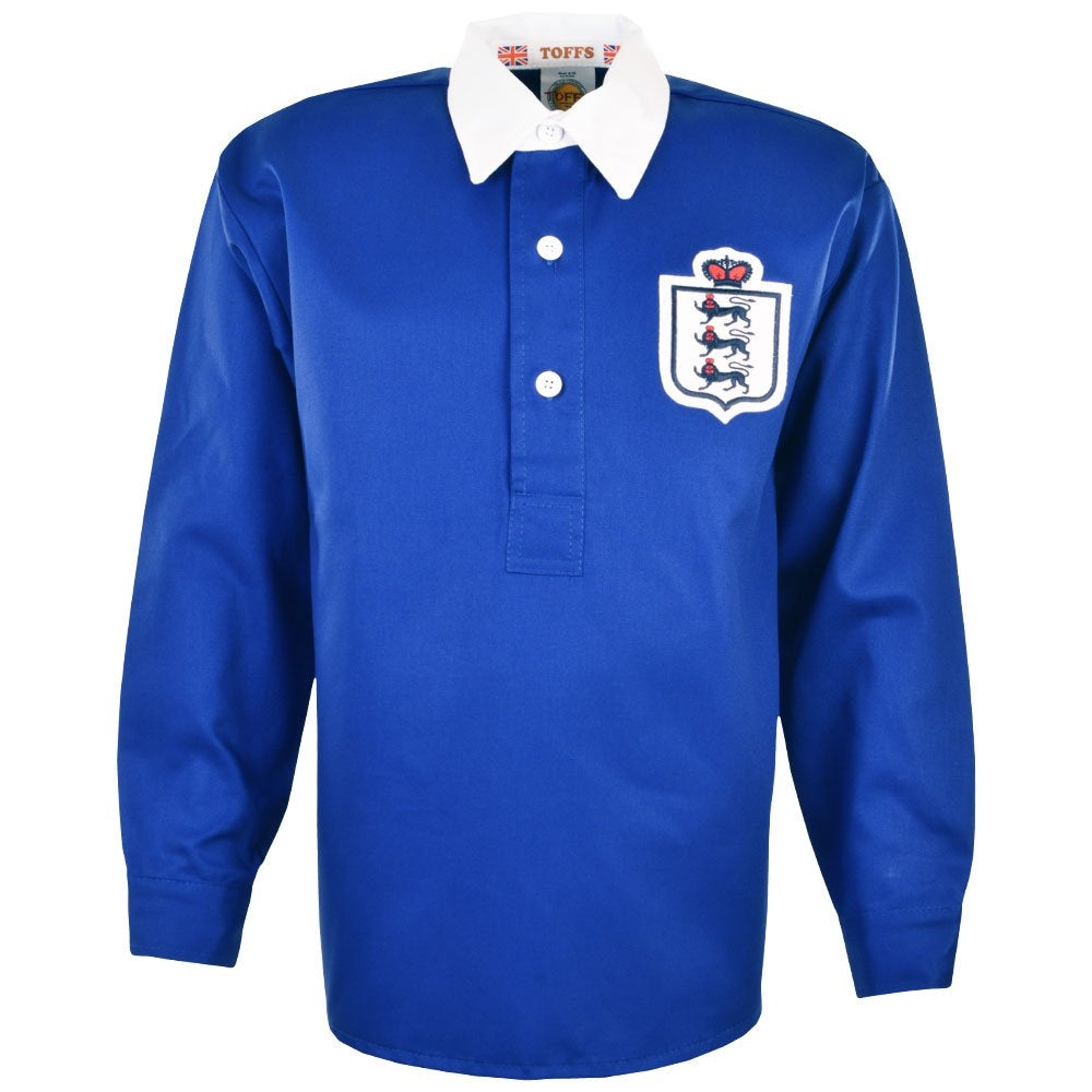 England 1938 Retro Football Shirt_0