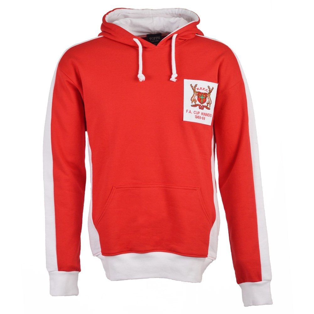 Nottingham Forest Retro Hoodie Red_0