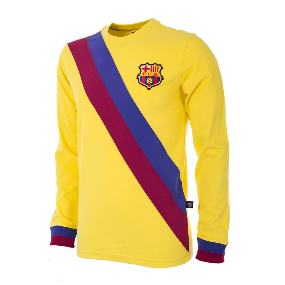 FC Barcelona Away 1974 - 75 Retro Football Shirt_0