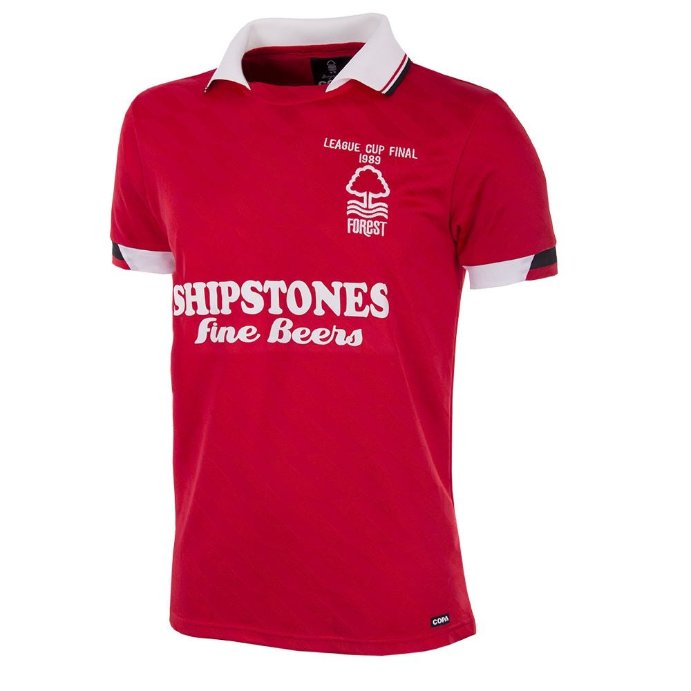 Nottingham Forest 1988-1989 Retro Football Shirt_0