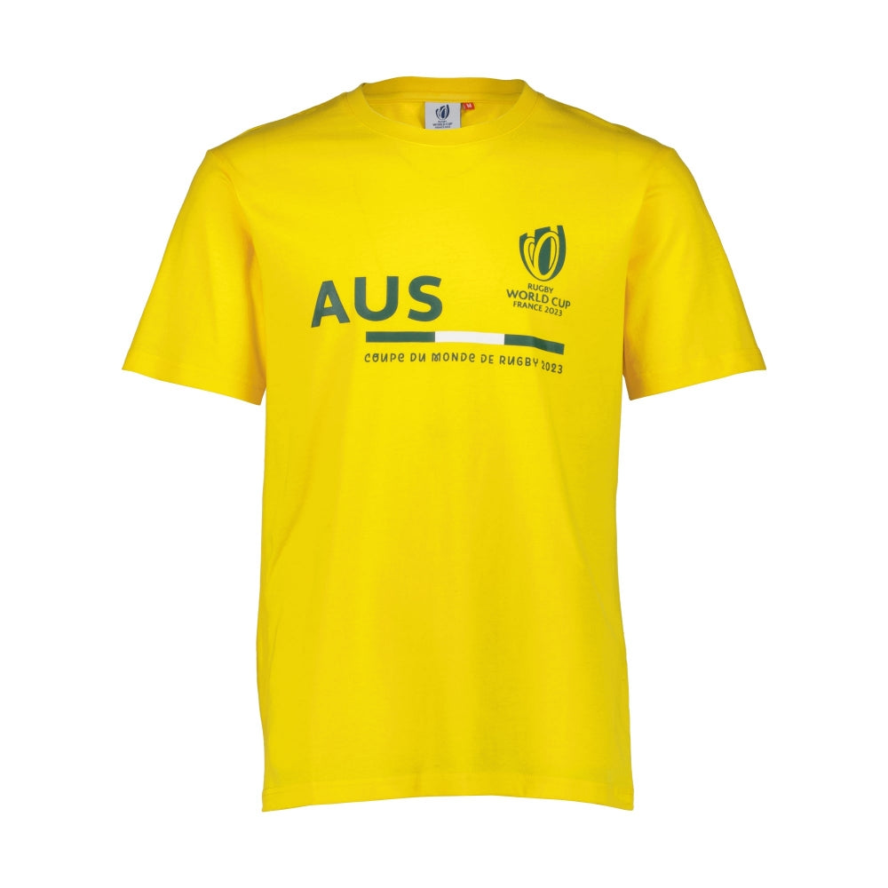 Rugby World Cup 2023 Australia Supporter T-shirt - Gold_0