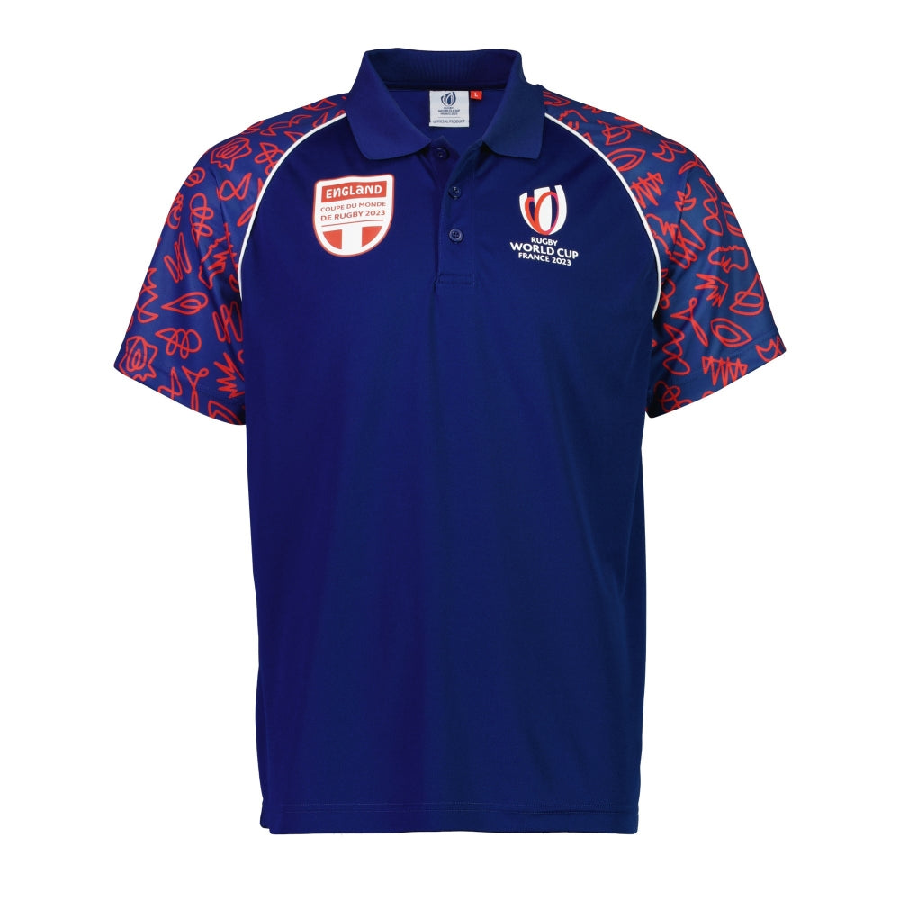 Rugby World Cup 2023 England Polo - Navy_0