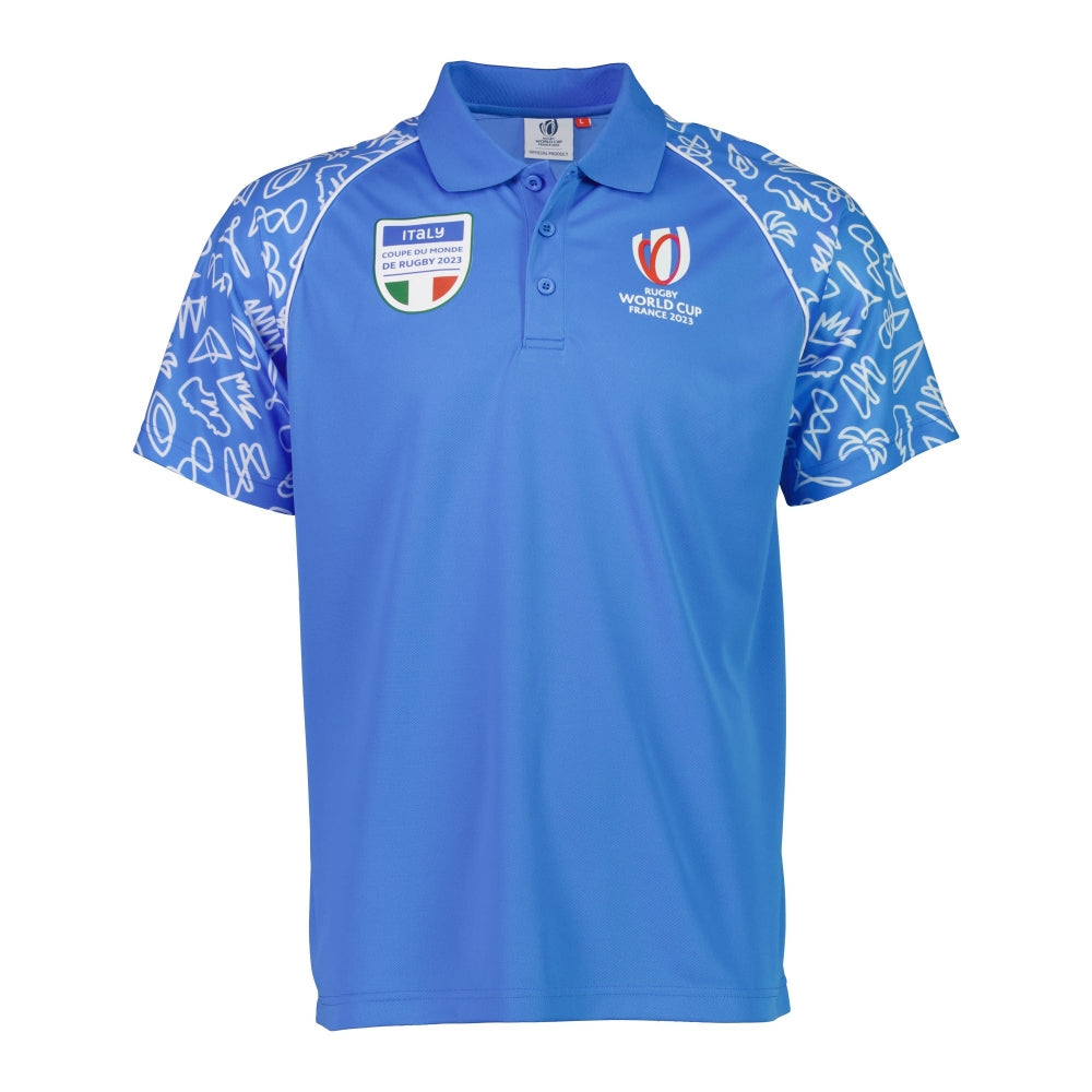 Rugby World Cup 2023 Italy Polo - Italy Blue_0