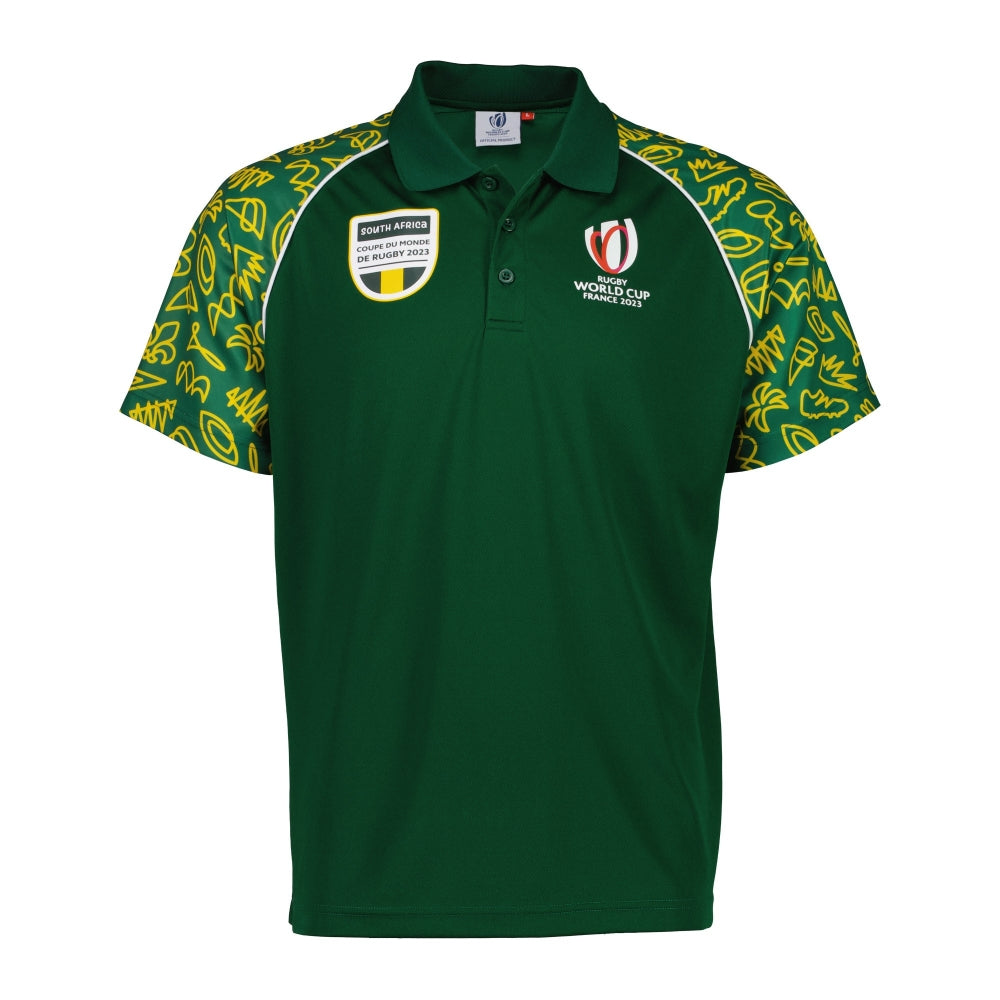 Rugby World Cup 2023 South Africa Polo - Bottle Green_0