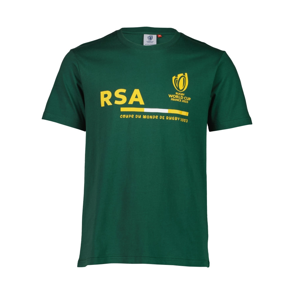Rugby World Cup 2023 South Africa Supporter T-shirt - Bottle Green_0