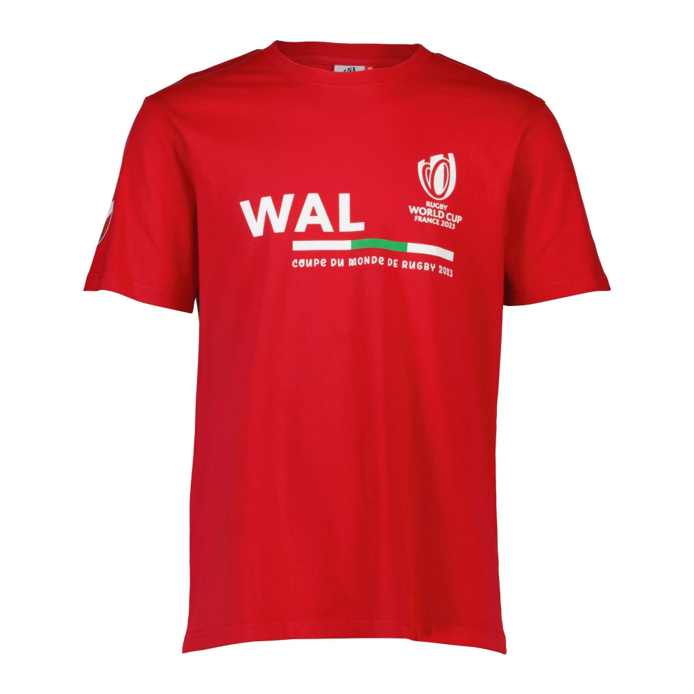 Rugby World Cup 2023 Wales Supporter T-shirt - Red_0